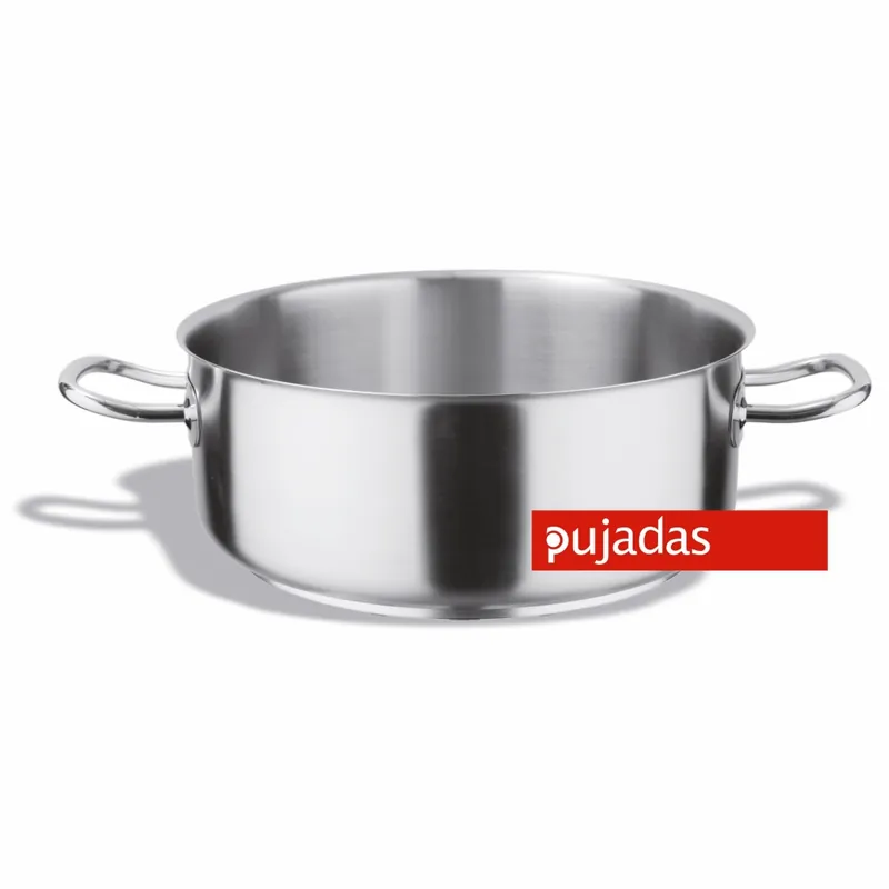 Pujadas rozsdamentes lábas fedő nélkül átm. 32 cm, 10 liter, PU217032 (217.032)Pujadas Vedd meg online