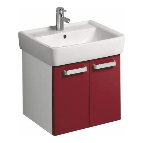 Keramag Renova Nr. 1 Plan mosdószekrény magasfényű rubin (53x46,3x44,5 cm, 879064000)Keramag Népszerű