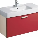 Keramag Renova Nr. 1 Plan mosdószekrény magasfényű rubin (93x46,3x44,5 cm, 879114000)Keramag Akciós ár