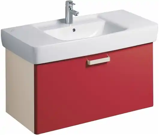 Keramag Renova Nr. 1 Plan mosdószekrény magasfényű rubin (93x46,3x44,5 cm, 879114000)Keramag Akciós ár