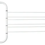 Aqualine WHITE LINE KOVEX Törülközőtartó, fehér (8002)Aqualine Kedvezmény
