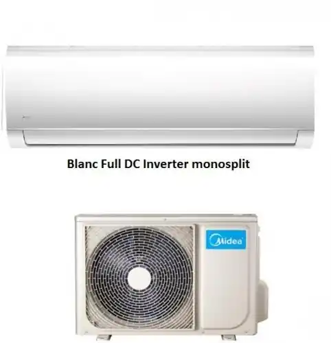 Ne maradj le Midea MSMABU-12HRDN1-QRD0GW Blanc Full DC Inverteres monosplit klíma 3,5 kWMidea