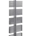 Alacsony ár Sapho ASTRA 500x1610 mm fürdőszoba radiátor, 1258 W, ezüst (AS718)Sapho