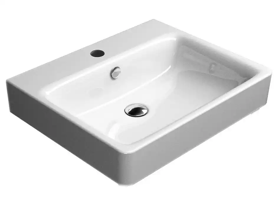 Nézd meg most Sapho GSI SAND 60x50cm ExtraGlaze kerámiamosdó, fehér 9031111Sapho