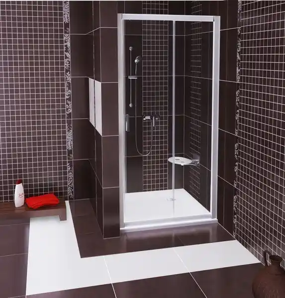 Outlet Ravak Blix BLDP2-110 zuhanyajtó (fehér+Grafit) 0PVD0100ZHRavak