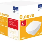 Kiárusítás Villeroy & Boch O.novo mélyöblítésű fali WC lassan záródó WC-ülőkével, kombipack 5660 H1 01 (5660H101)Villeroy & Boch