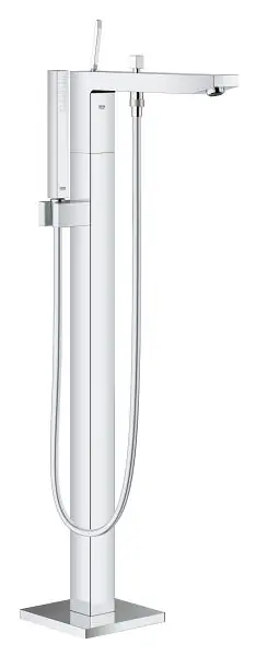 Olcsó Grohe Eurocube Joy álló egykaros kádtöltő csaptelep szabadonálló kádakhoz 23667 000 (23667000)Grohe