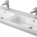 Duravit Durastyle 130x48 cm-es bútorral aláépíthető dupla mosdó 2338130000Duravit Kiárusítás