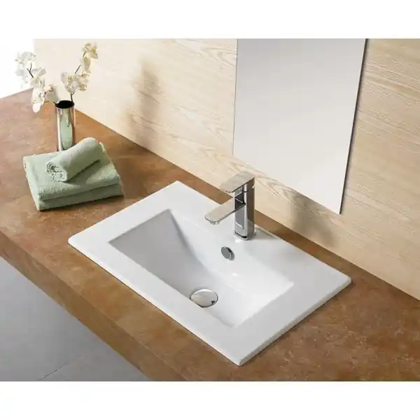 Kedvezmény AREZZO design Medford 60x39 beépíthető mosdó AR-3060Arezzo Design
