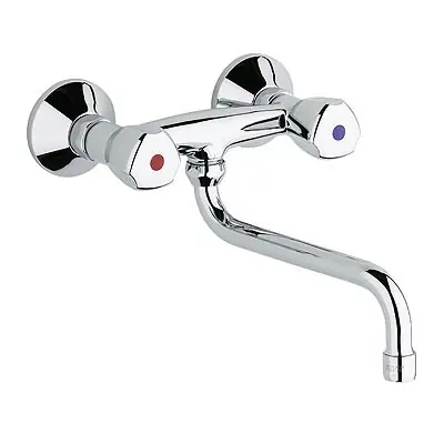 Biztonságos vásárlás Kludi Standard fali mosogató csaptelep alsó lengő kifolyóval, 150 mm, króm, 310520515Kludi