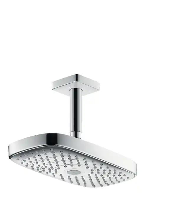 Hansgrohe Raindance Select E 300 2jet fejzuhany, 100 mm-es mennyezeti csatlakozóval, EcoSmart 9 l/perc króm 26608 000 (26608000)Hansgrohe Kedvezmény