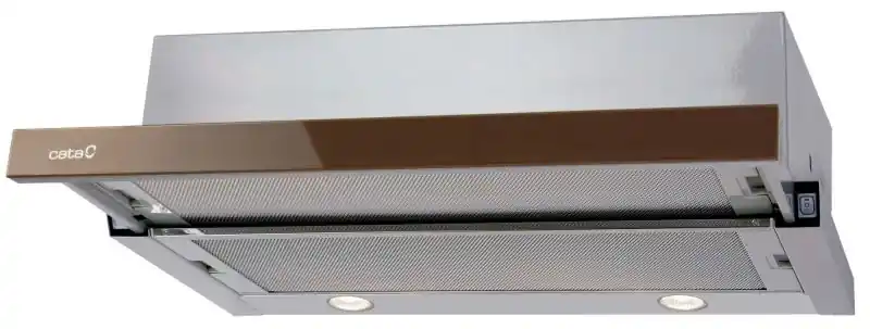Cata TF-2003/60 LED GSD kihúzható teleszkópos páraelszívó 60 cm, sand üveg, 02017601Cata Újdonság