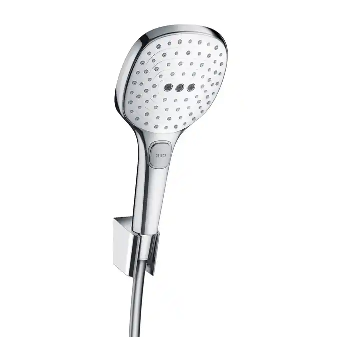 Expressz szállítás Hansgrohe Raindance Select E 120 Porter zuhanyszett 1,60m króm/fehér 26720 400 (26720400)Hansgrohe
