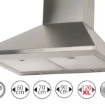 Exkluzív ajánlat Cata BETA 900/D LED fali páraelszívó 90 cm, inox, 02051303Cata