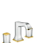Végkiárusítás Hansgrohe Metropol Classic 110 3-lyukú mosdócsaptelep króm/arany hatású 31304 090 (31304090)Hansgrohe