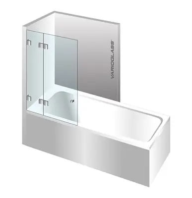 Ne maradj le Varioglass Globus 603 100x150 cm-es kádparaván, bronz üvegVarioglass