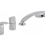 Novaservis Metalia 56 3 lyukas perembe szerelhető kádcsaptelep, króm 56345/1,0Novaservis Outlet