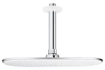 Rendeld meg most Grohe Rainshower Veris 300 fejzuhany 142 mm mennyezeti zuhanykarral fehér/króm 26059 LS0 (26059LS0)Grohe