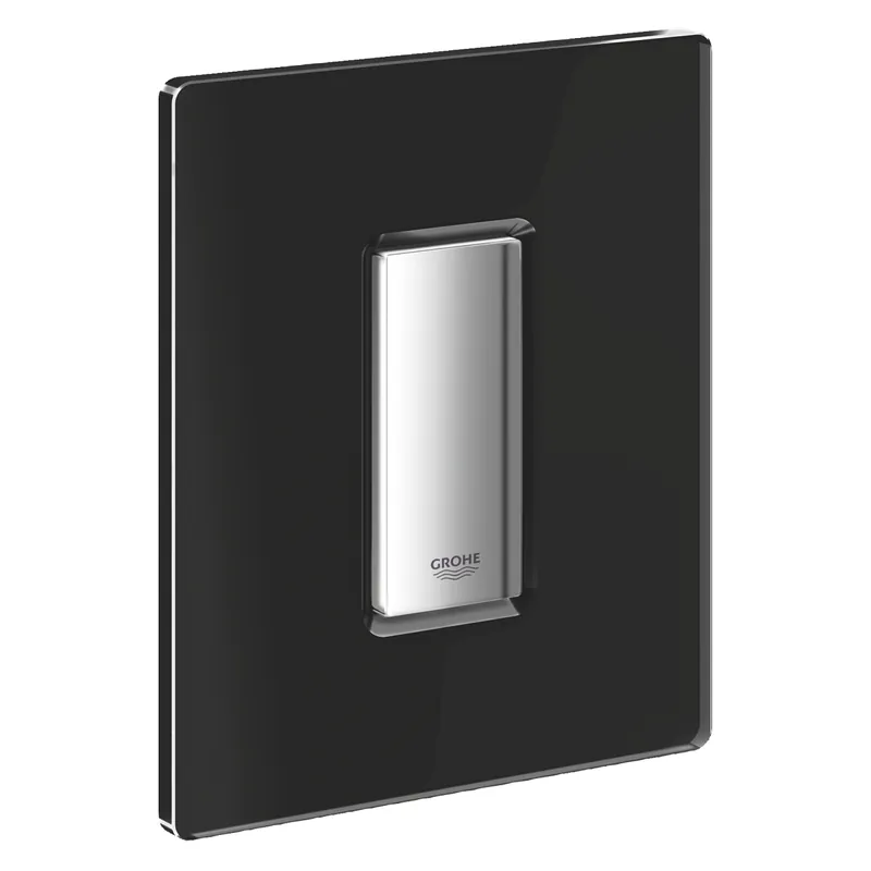 Grohe Skate Cosmopolitan vizelde nyomólap üveg felülettel, bársony fekete 38846KS0Grohe Expressz kézbesítés