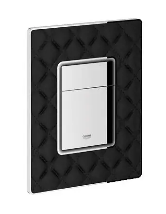 Grohe Skate Cosmopolitan nyomólap, bőr/fekete 38913 XN0 (38913XN0)Grohe Azonnali szállítás