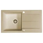 Marmorin Isao 1 medencés csepptálcás gránit mosogató, Gray 470 113 003Marmorin Vásárlói kedvenc