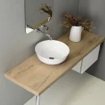 Nézd meg most Sapho SINGA Ø 41,5 cm pultra szerelhető mosdó SN415Sapho