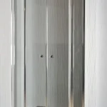 Arttec Saloon Clear zuhanyajtó két fix fallal, Méret: 117-122x195 cmArttec Olcsó