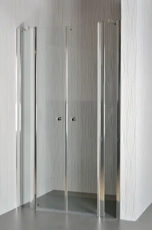 Arttec Saloon Clear zuhanyajtó két fix fallal, Méret: 117-122x195 cmArttec Olcsó