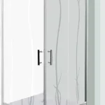 Kedvezmény Leziter Spirit Bamboo szögletes zuhanykabin, Méret: 90x90 cm, Zuhanytálca: Zuhanytálca nélkülLeziter