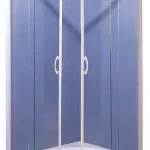 Gyors kiszállítás Sanotechnik szögletes zuhanykabin 2 tolóajtóval, króm B1390CSanotechnik