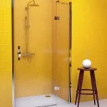 Utolsó esély Arttec Infinity D zuhanyajtó fix fallal, jobboldali beépítéssel, Zuhanyajtó méret: 160x195 cmArttec