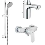 Outlet Grohe Eurosmart Cosmopolitan zuhany csomag, S-méret (32825000, 32837000, 27598000)Grohe