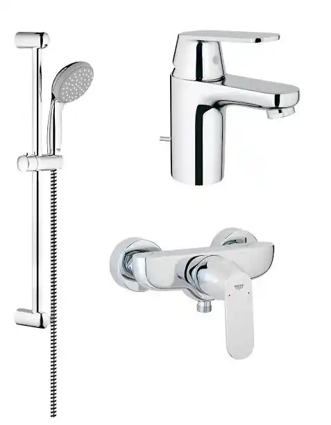 Outlet Grohe Eurosmart Cosmopolitan zuhany csomag, S-méret (32825000, 32837000, 27598000)Grohe