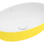 Népszerű Villeroy & Boch Artis 61x41 cm ráültethető mosdó, Lemon 4198 61 BCT4 (419861BCT4)Villeroy & Boch