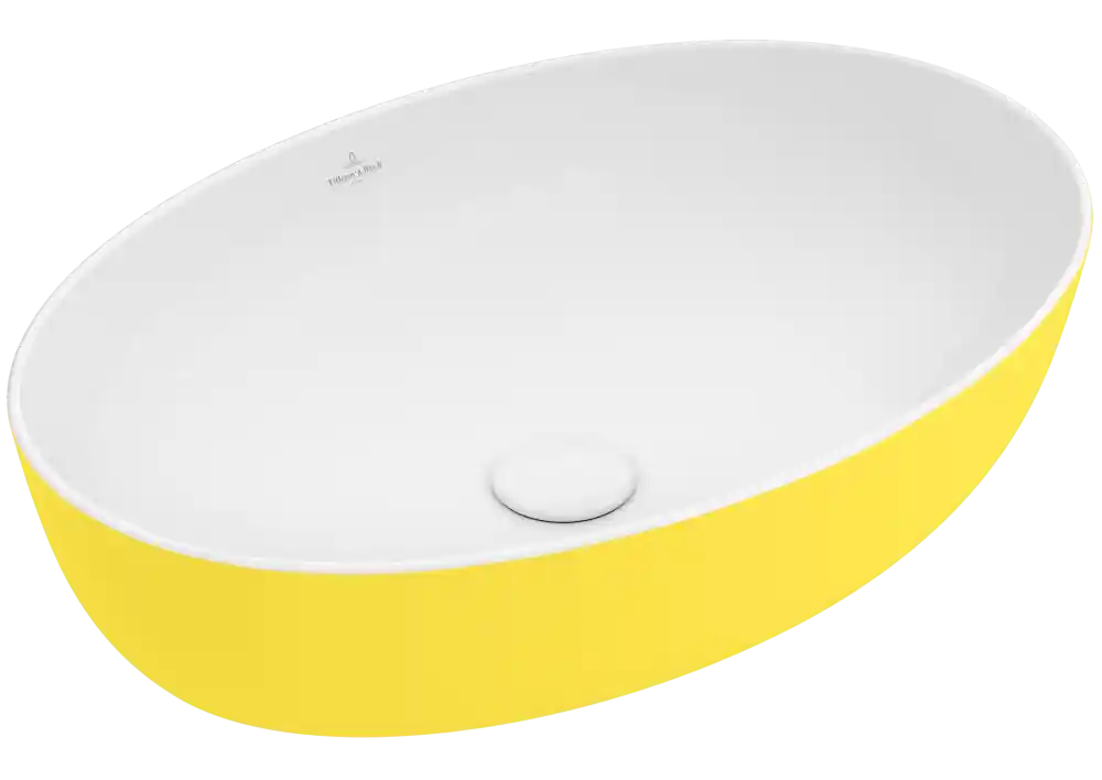 Népszerű Villeroy & Boch Artis 61x41 cm ráültethető mosdó, Lemon 4198 61 BCT4 (419861BCT4)Villeroy & Boch