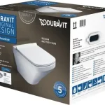 Duravit Durastyle Rimless (öblítőperem nélküli) fali wc szett, ülőkével 45510900A1Duravit Legkelendőbb