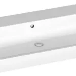 Duravit Happy D.2 100x50,5 cm bútorral aláépíthető mosdó csiszolt csaplyuk nélkül 2318100028Duravit Legnépszerűbb