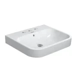 Duravit Happy D.2 60x50,5 cm bútorral aláépíthető mosdó csiszolt három csaplyukkal 2318600025Duravit Legjobb ár