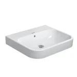 Utolsó esély Duravit Happy D.2 60x50,5 cm bútorral aláépíthető mosdó csiszolt csaplyuk nélkül 2318600028Duravit