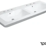 Gyors szállítás Duravit ME by Starck 130x49 cm mosdó három csaplyukkal 2336130030Duravit