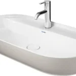Különleges ajánlat Duravit Luv 80x40 cm ráültethető mosdó, szatén homok 0380802100Duravit