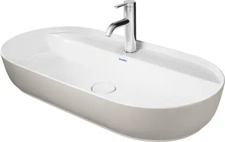 Különleges ajánlat Duravit Luv 80x40 cm ráültethető mosdó, szatén homok 0380802100Duravit
