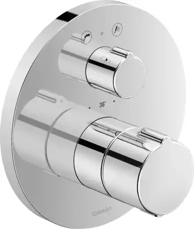 Rendeld meg most Duravit B.1 falsík alatti termosztátos kádcsaptelep 2 fogyasztóhoz C15200014010Duravit