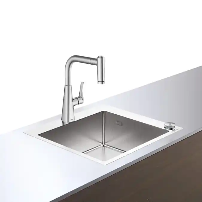 Expressz kézbesítés Hansgrohe C71-F450-01 Select mosogató-csaptelep kombináció 450; 43207800Hansgrohe