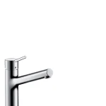 Újdonság Hansgrohe M521-H170 egykaros konyhai csaptelep, rozsdamentes acél hatású 73862800Hansgrohe