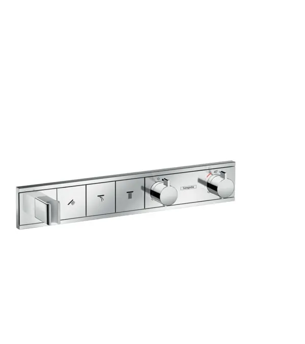Alacsony ár Hansgrohe RainSelect zuhanycsaptelep színkészlet 3 fogyasztóhoz, falsík alatti szereléshez, króm 15356000Hansgrohe