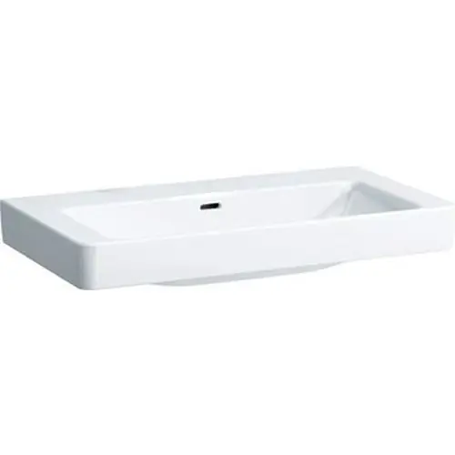 Utolsó esély Laufen Pro S 85x46 cm mosdó három csaplyukkal H8139650001081 (8.1396.5.000.108.1)Laufen