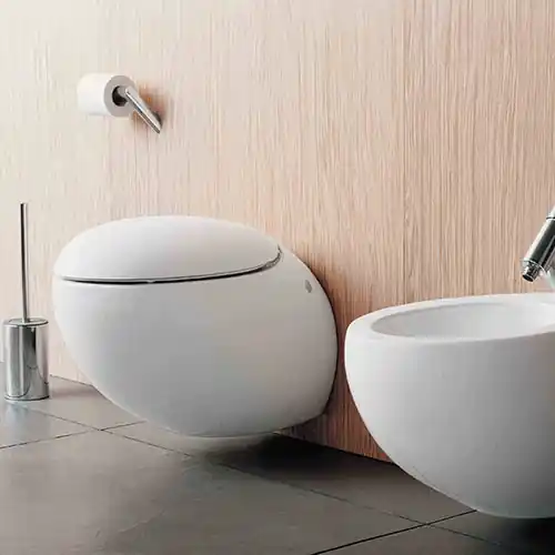Laufen ILBAGNOALESSI ONE fali wc H8209764000001 (8.2097.6.400.000.1)Laufen Különleges ajánlat