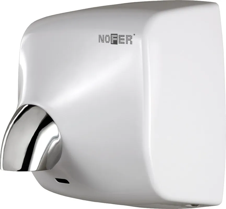Nofer Windflow automata szenzoros kézszárító, fehér 01151.WNofer Biztonságos fizetés