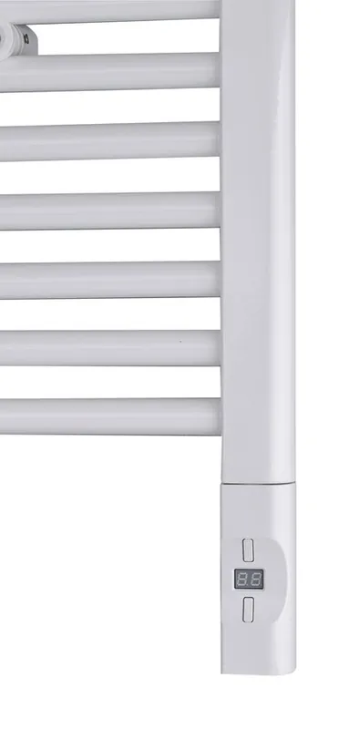 Expressz kézbesítés Sapho elektromos termosztátos fűtőpatron radiátorhoz, távirányítóval, 900W, D forma, fehér (HVD-900)Sapho